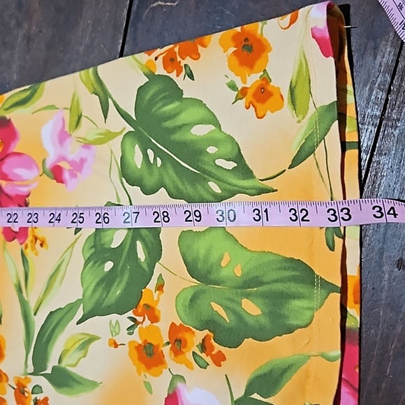 Caribbean Joe | Yellow Tropical Halter Dress - Picture 7 of 7